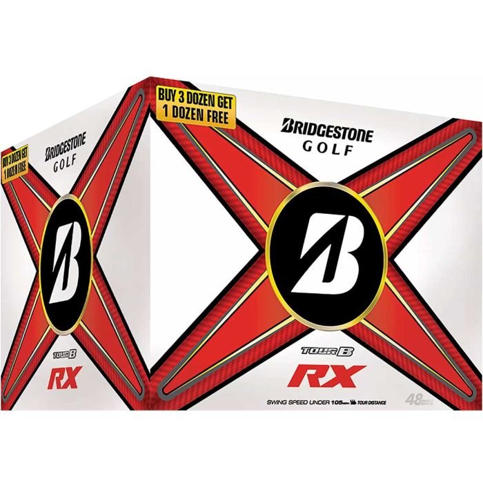 Bridgestone Tour B RX Quadfecta 4-Dozen Golf Balls